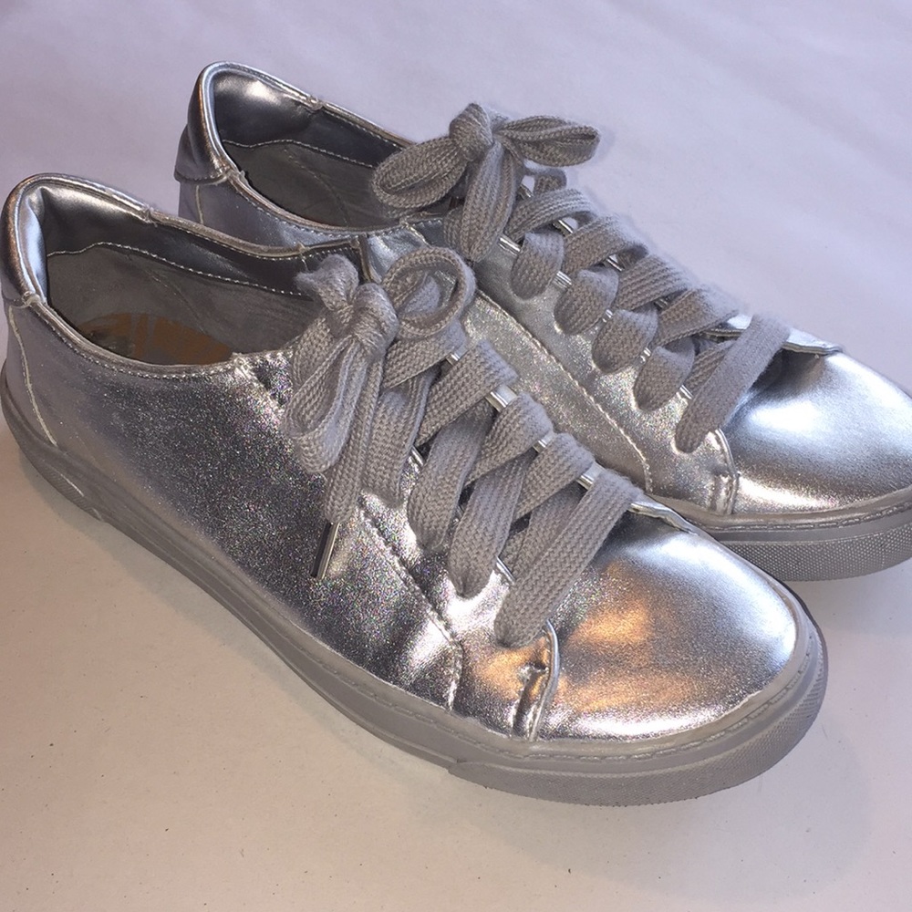 Dolce Vita Silver Sneakers